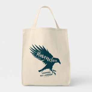 Harry Potter   RAVENCLAW™ Silhouette Typografie Tote Bag