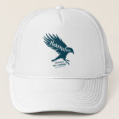 Harry Potter | RAVENCLAW™ Silhouette Typografie Trucker Pet (Voorkant)
