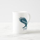 Harry Potter | RAVENCLAW™ Silhouettypering Porselein Kop (Voorkant rechts)