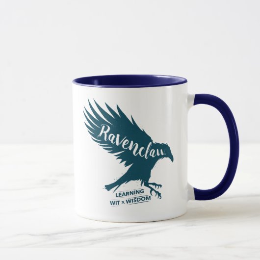 Harry Potter | RAVENCLAW™ Silhouettypografie Mok (Rechts)