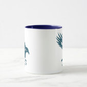 Harry Potter | RAVENCLAW™ Silhouettypografie Mok (Midden)