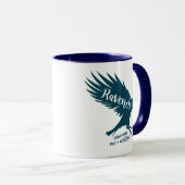 Harry Potter | RAVENCLAW™ Silhouettypografie Mok (Voorkant rechts)