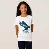 Harry Potter | RAVENCLAW™ Silhouettypografie T-shirt (Voorkant volledig)