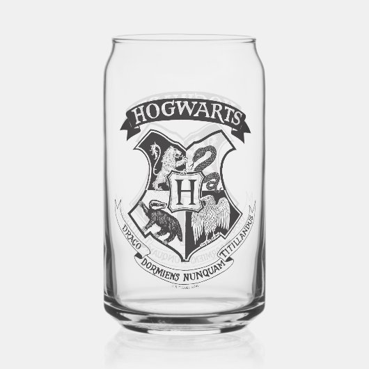 Harry Potter | Retro Hogwarts Crest Blikvorm Glas (Achterkant)