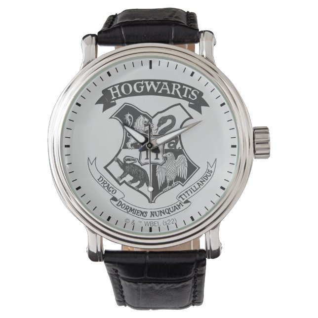 Harry Potter | Retro Hogwarts Crest Horloge (Voorkant)