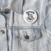 Harry Potter | Retro Hogwarts Crest Ronde Button 5,7 Cm (In situ)