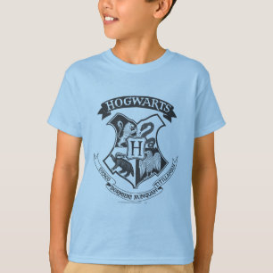 Harry Potter Retro Hogwarts Crest T-shirt