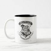Harry Potter | Retro Hogwarts Crest Tweekleurige Koffiemok (Links)