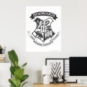 Harry Potter | Retro Hogwarts Wapen Poster (Thuiskantoor)