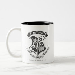 Harry Potter | Retro Hogwarts Wapen Tweekleurige Koffiemok