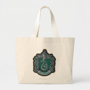 Harry Potter Retro indrukwekkend Slytherin Wapen Grote Tote Bag
