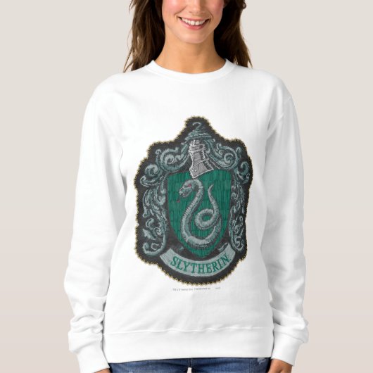 Harry Potter | Retro krachtige Slytherin wapen Trui (Voorkant)