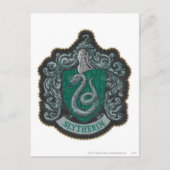 Harry Potter | Retro Mighty Slytherin Crest Briefkaart (Voorkant)