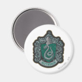 Harry Potter | Retro Mighty Slytherin Crest Magneet (Voorkant / Achterkant)