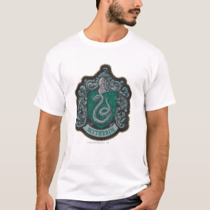 Harry Potter   Retro Mighty Slytherin Crest T-shirt