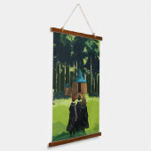 HARRY POTTER™, Ron en Hermione bij Hagrids hut Hangend Wandkleed (Gebogen)