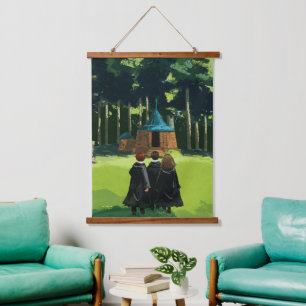 HARRY POTTER™, Ron en Hermione bij Hagrids hut Hangend Wandkleed