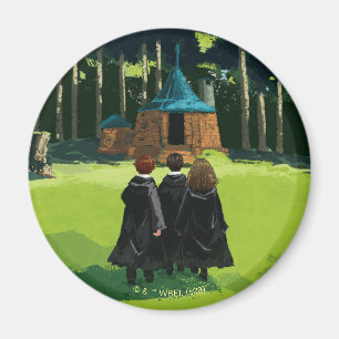 HARRY POTTER™, Ron en Hermione bij Hagrids hut Magneet