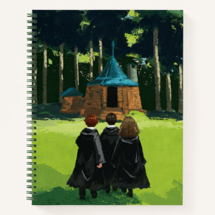 HARRY POTTER™, Ron en Hermione bij Hagrids hut Notitieboek