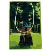 HARRY POTTER™, Ron, & Hermione bij Hagrids Hut Medium Cadeauzakje (Voorkant)