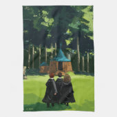 HARRY POTTER™, Ron, & Hermione bij Hagrids Hut Theedoek (Verticaal)