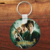 Harry Potter Ron Hermione Dobby Groepsfoto Sleutelhanger (Voorkant)