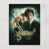 Harry Potter Ron Hermione Dobby Group Shot Briefkaart (Voorkant)