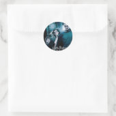 Harry Potter Ron Hermione In Bos Ronde Sticker (Tas)