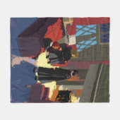 HARRY POTTER™, Ron & Hermione in Common Room Fleece Deken (Voorkant (Horizontaal))