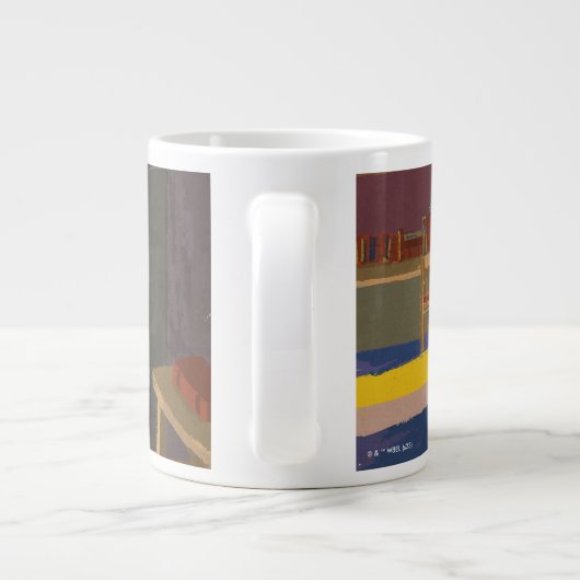 HARRY POTTER™, Ron & Hermione in Common Room Grote Koffiekop (Achterkant)