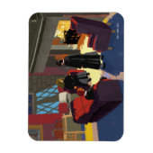 HARRY POTTER™, Ron & Hermione in Common Room Magneet (Verticaal)