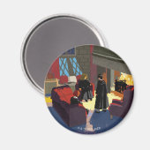 HARRY POTTER™, Ron & Hermione in Common Room Magneet (Voorkant / Achterkant)