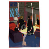 HARRY POTTER™, Ron & Hermione in Common Room Medium Cadeauzakje (Achterkant)