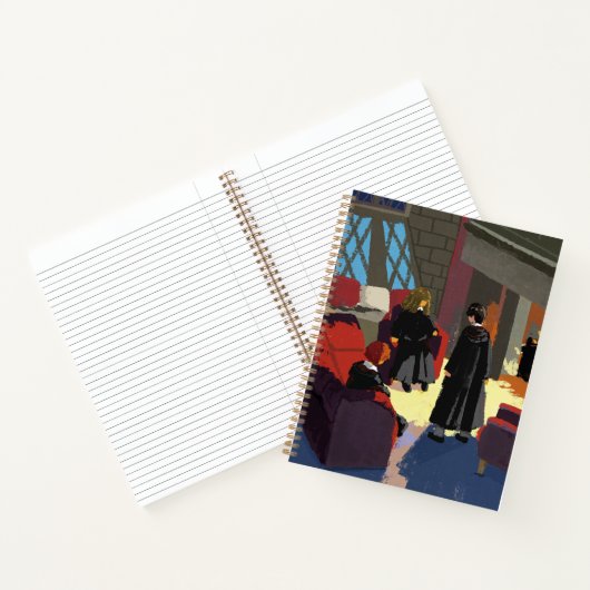 HARRY POTTER™, Ron & Hermione in Common Room Notitieboek (Binnen)