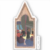HARRY POTTER™, Ron & Hermione in Common Room Sticker (Voorkant)