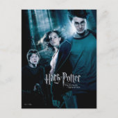 Harry Potter Ron Hermione in Forest Briefkaart (Voorkant)