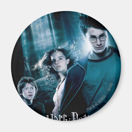 Harry Potter Ron Hermione in Forest Magneet (Voorkant)