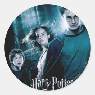 Harry Potter Ron Hermione in Forest Ronde Sticker
