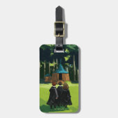 HARRY POTTER™, Ron & Hermione in Hagrid's Hut Bagagelabel (Voorkant verticaal)