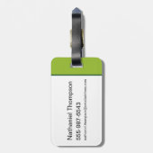 HARRY POTTER™, Ron & Hermione in Hagrid's Hut Bagagelabel (Achterkant verticaal)