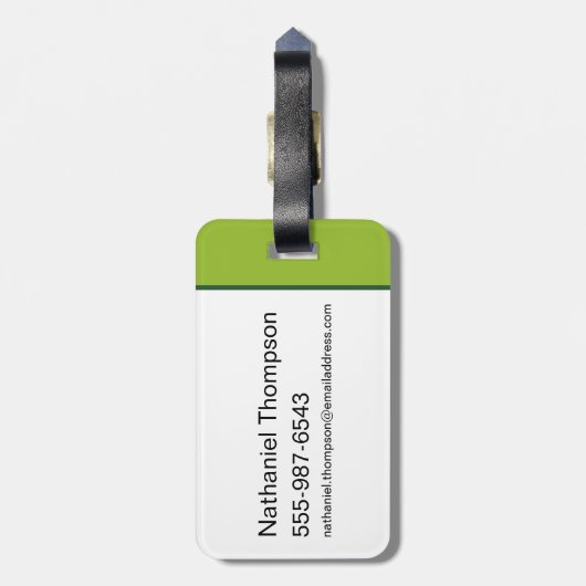 HARRY POTTER™, Ron & Hermione in Hagrid's Hut Bagagelabel (Achterkant verticaal)