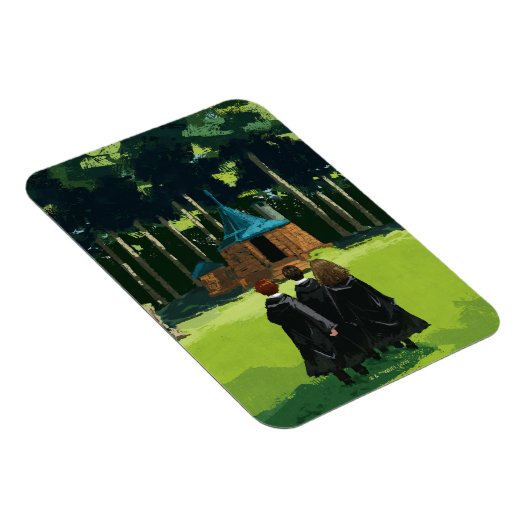 HARRY POTTER™, Ron & Hermione in Hagrid's Hut Magneet (Rechterzijde)