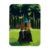 HARRY POTTER™, Ron & Hermione in Hagrid's Hut Magneet (Verticaal)