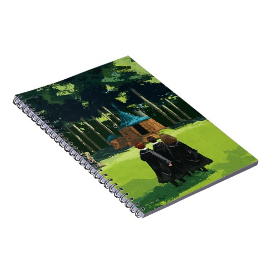 HARRY POTTER™, Ron & Hermione in Hagrid's Hut Notitieboek (Rechterzijde)