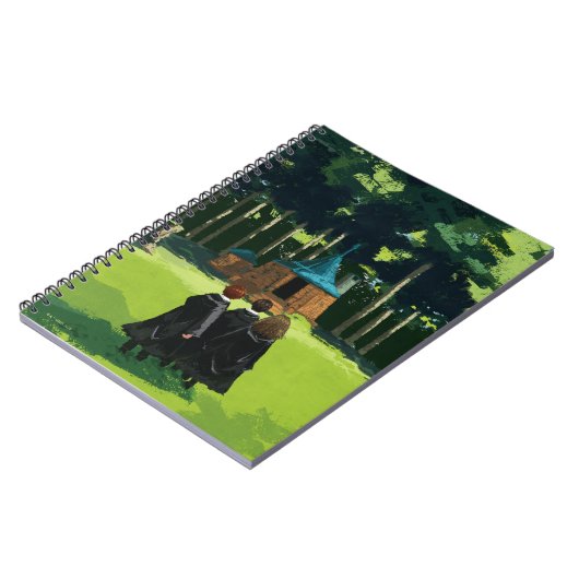 HARRY POTTER™, Ron & Hermione in Hagrid's Hut Notitieboek (Linkerzijde)