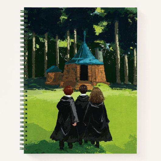 HARRY POTTER™, Ron & Hermione in Hagrid's Hut Notitieboek (Voorkant)