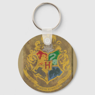 Harry Potter Rustic Hogwarts Crest Sleutelhanger
