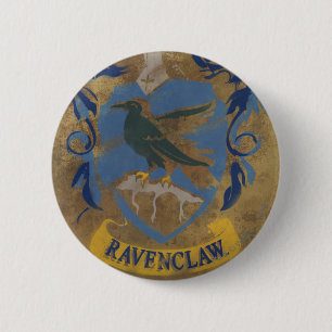 Harry Potter   Rustic Ravenclaw-schilderijen Ronde Button 5,7 Cm