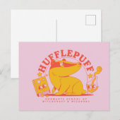 HARRY POTTER™ | Schattige HUFFLEPUFF™ Briefkaart (Voorkant / Achterkant)