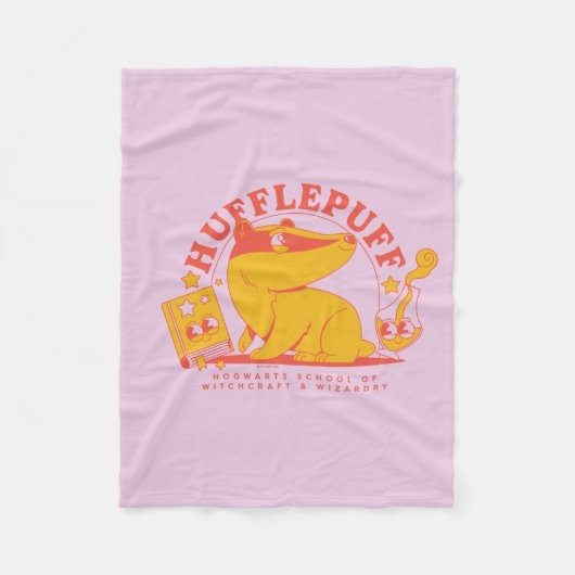 HARRY POTTER™ | Schattige HUFFLEPUFF™ Fleece Deken (Voorkant)